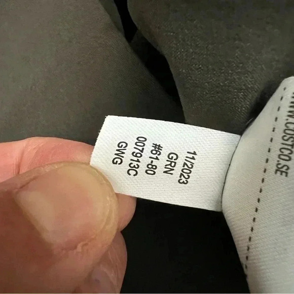 Kirkland Signature Ladies Ankle Travel Pant Stretch Quick Dry Green Sz Med Green - Picture 9 of 16